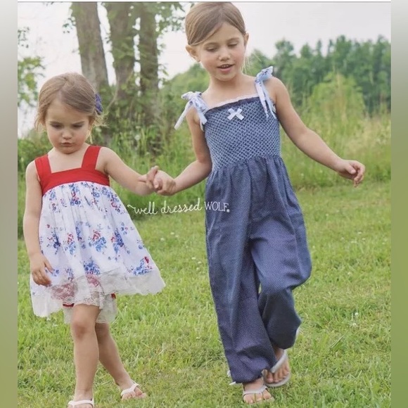 Well Dressed Wolf Other - Well Dressed Wolf Liberty romper